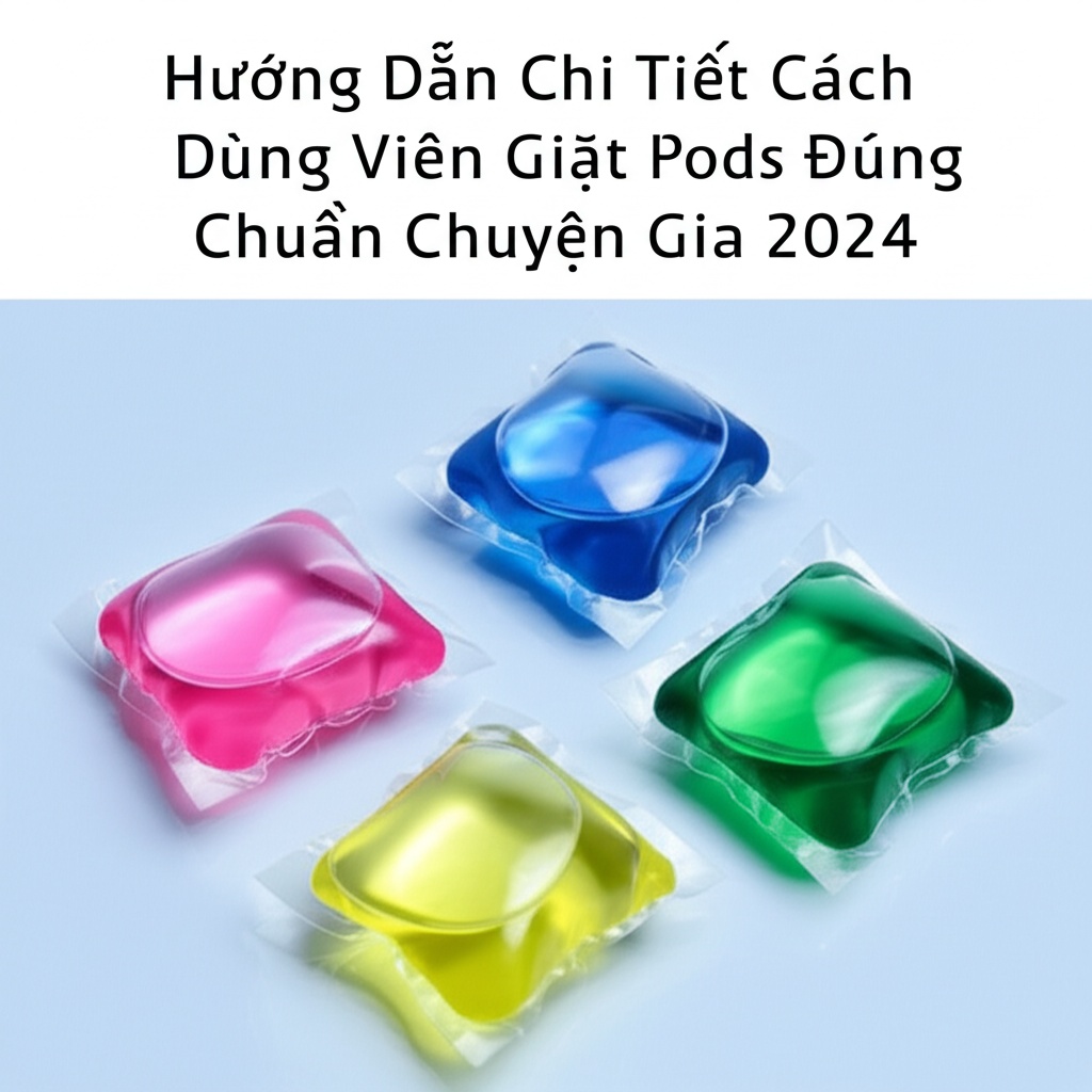 Hình minh họa cho bài viết: Hướng Dẫn Chi Tiết Cách Dùng Viên Giặt Tide Pods Đúng Chuẩn Chuyên Gia 2024