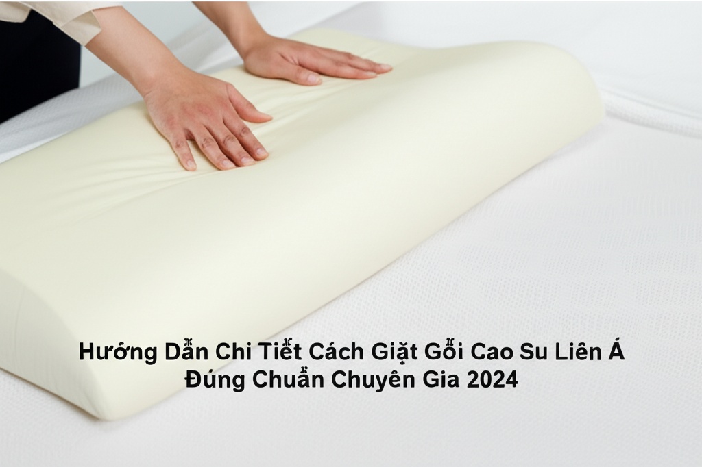 Hình minh họa cho bài viết: Hướng Dẫn Chi Tiết Cách Giặt Gối Cao Su Liên Á Đúng Chuẩn Chuyên Gia 2024