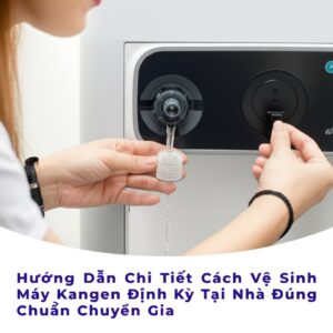 Hướng Dẫn Chi Tiết Cách Vệ Sinh Máy Kangen Định Kỳ Tại Nhà Đúng Chuẩn Chuyên Gia