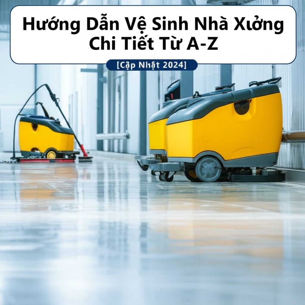 Hình minh họa cho bài viết: Hướng Dẫn Vệ Sinh Nhà Xưởng Chi Tiết Từ A-Z [Cập Nhật 2024]