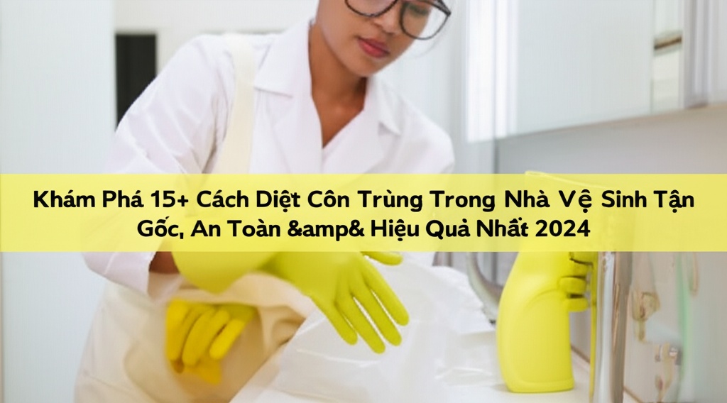 Hình minh họa cho bài viết: Khám Phá 15+ Cách Diệt Côn Trùng Trong Nhà Vệ Sinh Tận Gốc, An Toàn & Hiệu Quả Nhất 2024