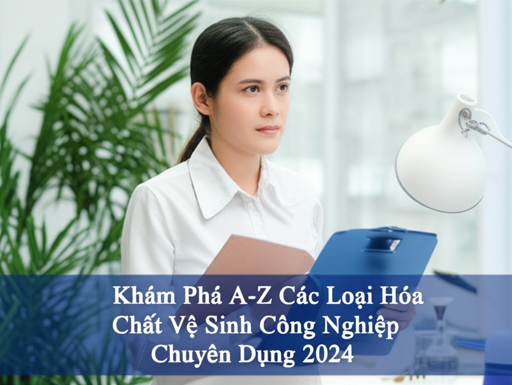 Hình minh họa cho bài viết: Khám Phá A-Z Các Loại Hóa Chất Vệ Sinh Công Nghiệp Chuyên Dụng 2024