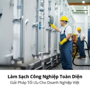 Làm Sạch Công Nghiệp Toàn Diện: Giải Pháp Tối Ưu Cho Doanh Nghiệp Việt