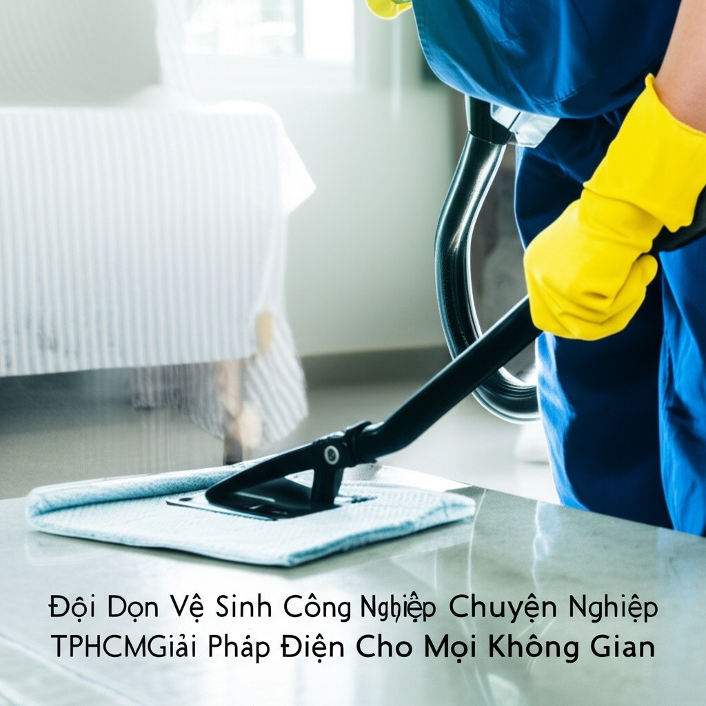 Hình minh họa cho bài viết: Đội Dọn Vệ Sinh Công Nghiệp Chuyên Nghiệp TPHCM: Giải Pháp Toàn Diện Cho Mọi Không Gian