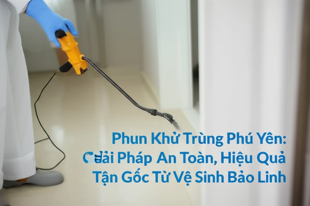 Hình minh họa cho bài viết: Phun Khử Trùng Phú Yên: Giải Pháp An Toàn, Hiệu Quả Tận Gốc Từ Vệ Sinh Bảo Linh