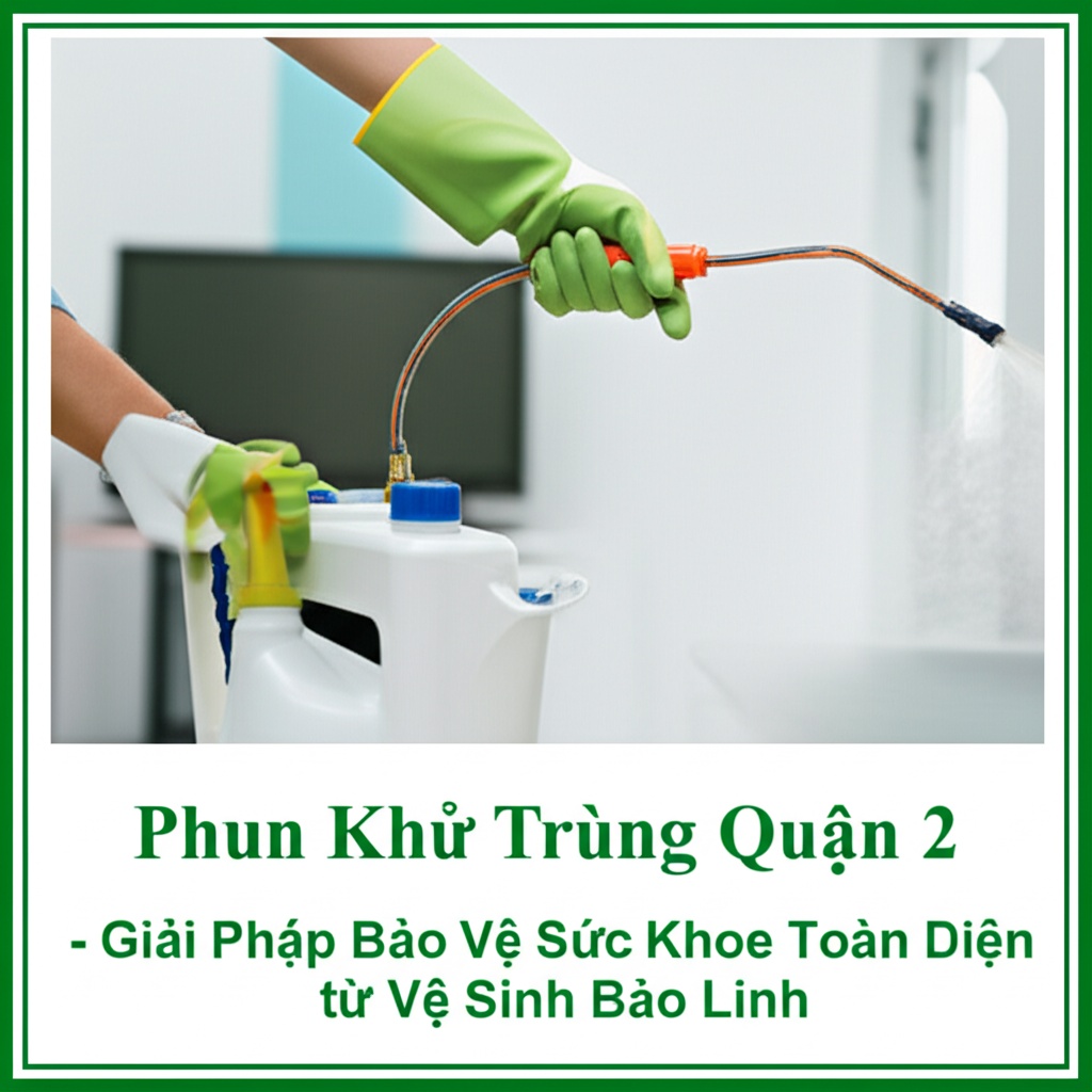 Hình minh họa cho bài viết: Phun Khử Trùng Quận 2 - Giải Pháp Bảo Vệ Sức Khỏe Toàn Diện từ Vệ Sinh Bảo Linh