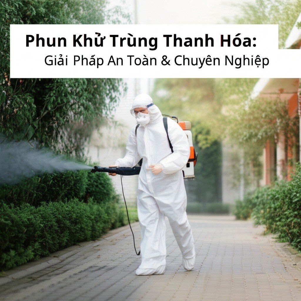 Hình minh họa cho bài viết: Phun Khử Trùng Thanh Hóa: Giải Pháp Diệt Khuẩn Tận Gốc, An Toàn & Chuyên Nghiệp