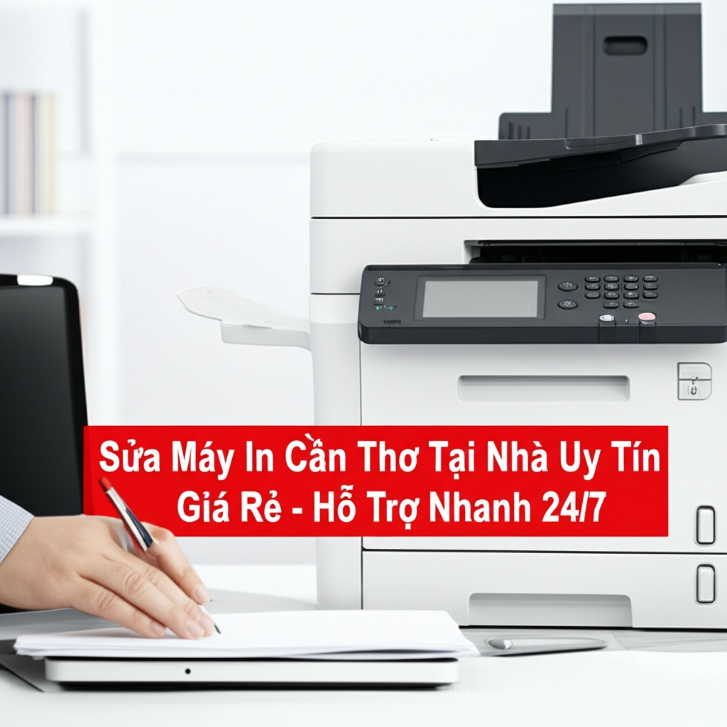 Hình minh họa cho bài viết: Sửa Máy In Cần Thơ Tại Nhà Uy Tín, Giá Rẻ - Hỗ Trợ Nhanh 24/7