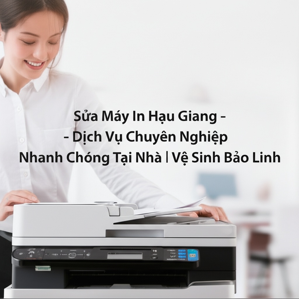 Hình minh họa cho bài viết: Sửa Máy In Hậu Giang - Dịch Vụ Chuyên Nghiệp, Nhanh Chóng Tại Nhà | Vệ Sinh Bảo Linh