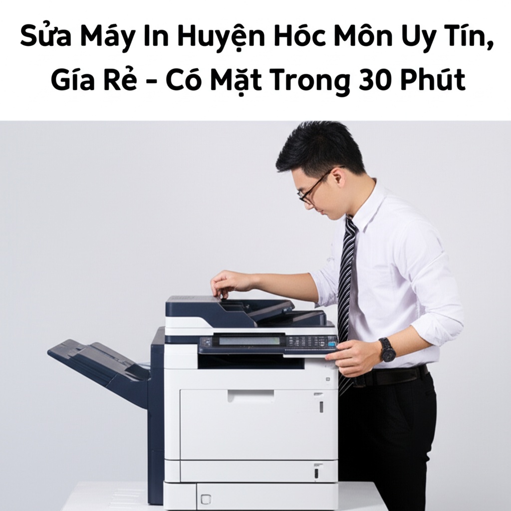 Hình minh họa cho bài viết: Sửa Máy In Huyện Hóc Môn Uy Tín, Giá Rẻ - Có Mặt Trong 30 Phút