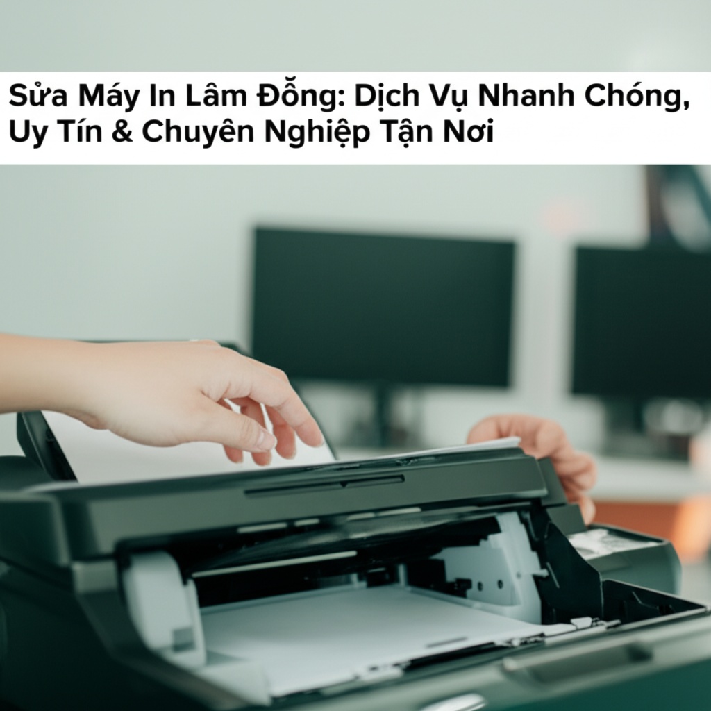 Hình minh họa cho bài viết: Sửa Máy In Lâm Đồng: Dịch Vụ Nhanh Chóng, Uy Tín & Chuyên Nghiệp Tận Nơi