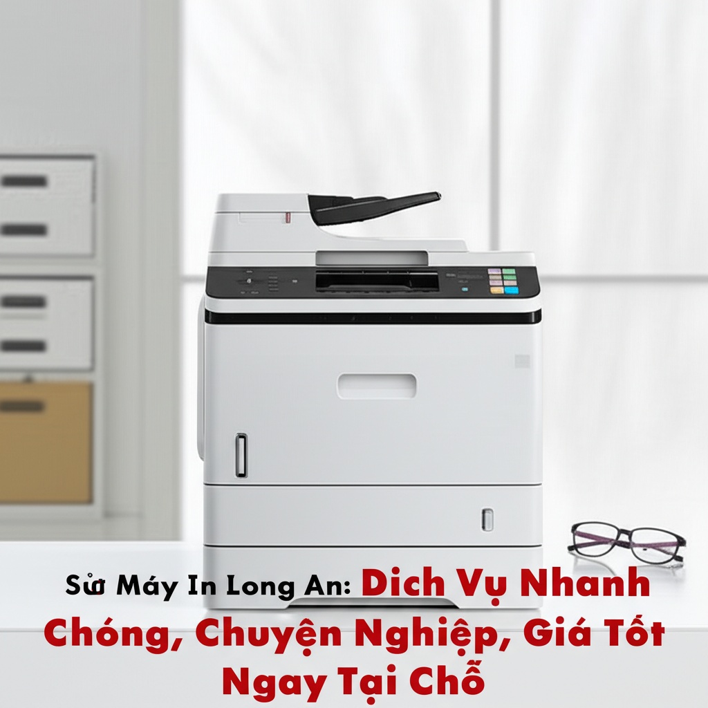 Hình minh họa cho bài viết: Sửa Máy In Long An: Dịch Vụ Nhanh Chóng, Chuyên Nghiệp, Giá Tốt Ngay Tại Chỗ
