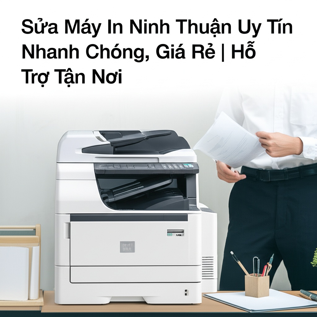 Hình minh họa cho bài viết: Sửa Máy In Ninh Thuận Uy Tín, Nhanh Chóng, Giá Rẻ | Hỗ Trợ Tận Nơi