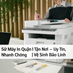 Sửa Máy In Quận 1 Tận Nơi – Uy Tín, Nhanh Chóng | Vệ Sinh Bảo Linh