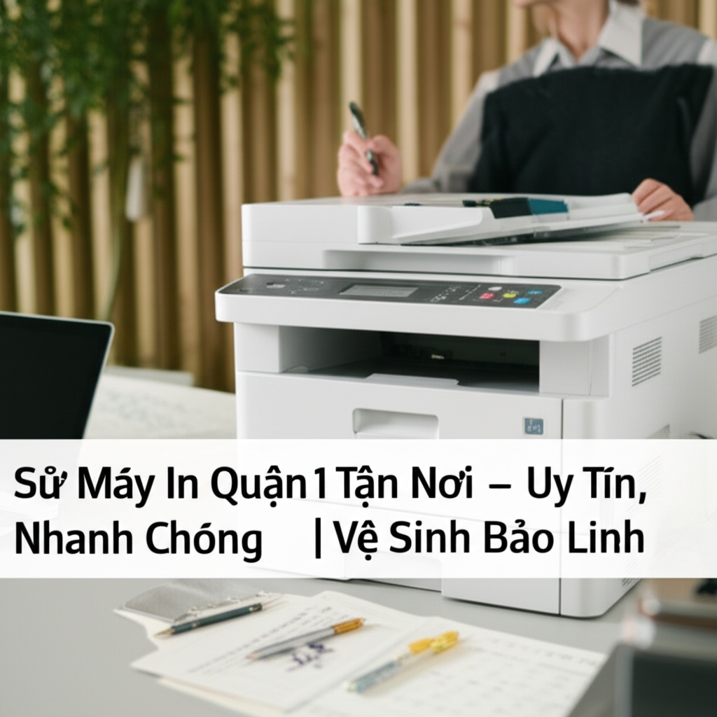 Hình minh họa cho bài viết: Sửa Máy In Quận 1 Tận Nơi - Uy Tín, Nhanh Chóng | Vệ Sinh Bảo Linh