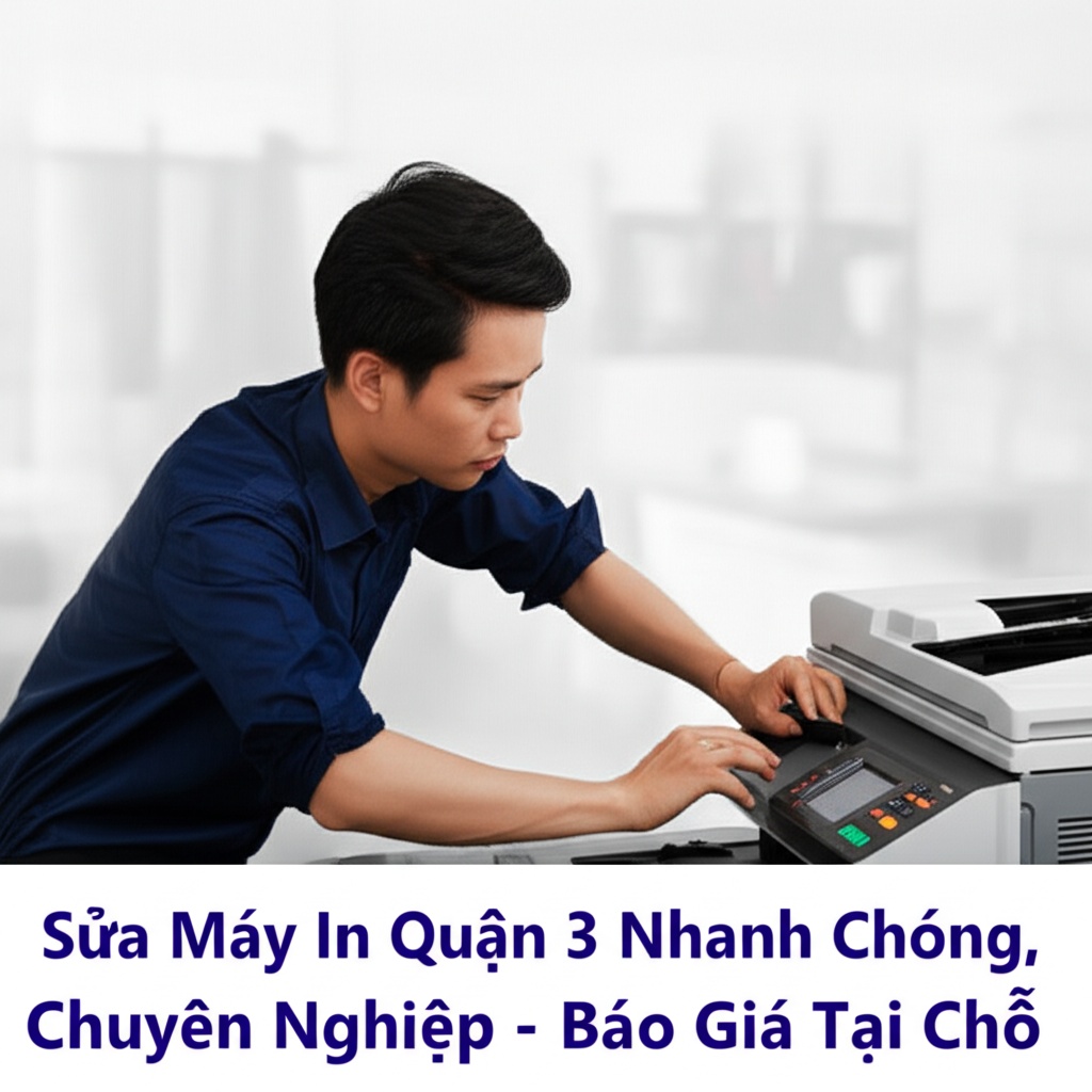 Hình minh họa cho bài viết: Sửa Máy In Quận 3 Nhanh Chóng, Chuyên Nghiệp - Báo Giá Tại Chỗ