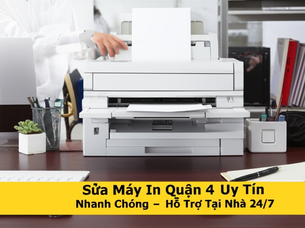 Hình minh họa cho bài viết: Sửa Máy In Quận 4 Uy Tín, Nhanh Chóng - Hỗ Trợ Tại Nhà 24/7