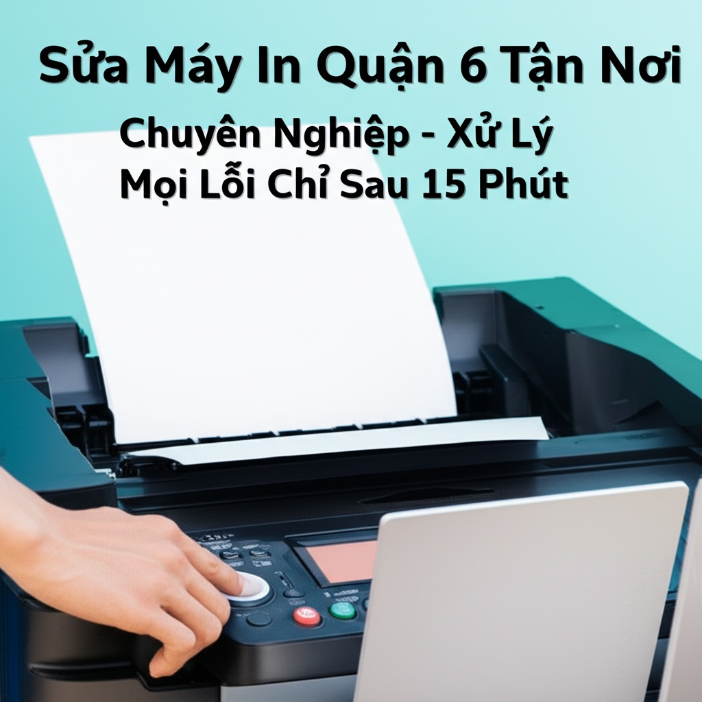 Hình minh họa cho bài viết: Sửa Máy In Quận 6 Tận Nơi, Chuyên Nghiệp - Xử Lý Mọi Lỗi Chỉ Sau 15 Phút