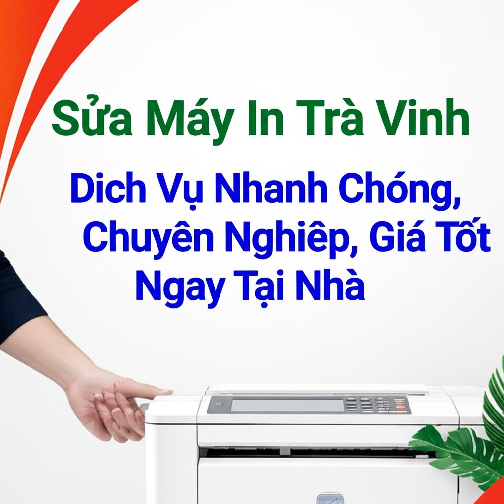 Hình minh họa cho bài viết: Sửa Máy In Trà Vinh: Dịch Vụ Nhanh Chóng, Chuyên Nghiệp, Giá Tốt Ngay Tại Nhà
