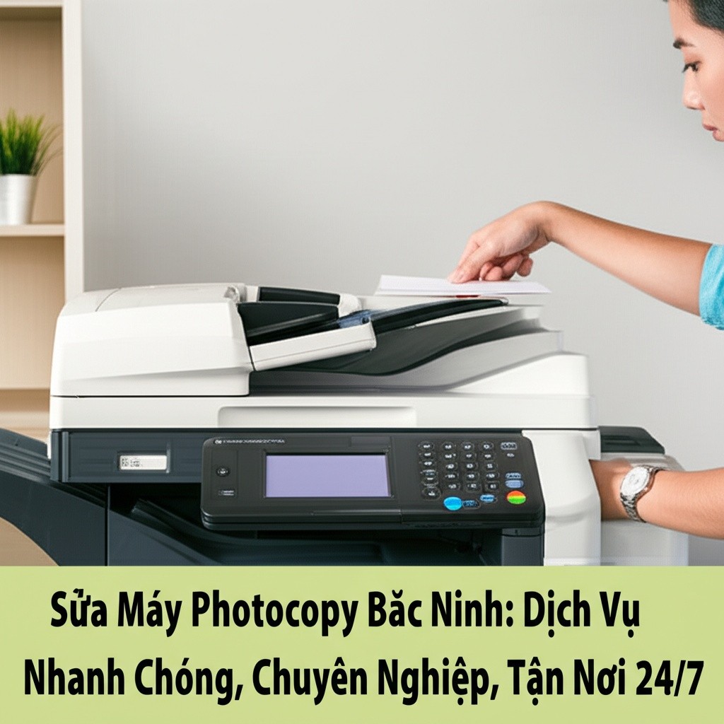 Hình minh họa cho bài viết: Sửa Máy Photocopy Bắc Ninh: Dịch Vụ Nhanh Chóng, Chuyên Nghiệp, Tận Nơi 24/7