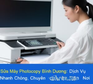 Sửa Máy Photocopy Bình Dương: Dịch Vụ Nhanh Chóng, Chuyên Nghiệp Tận Nơi