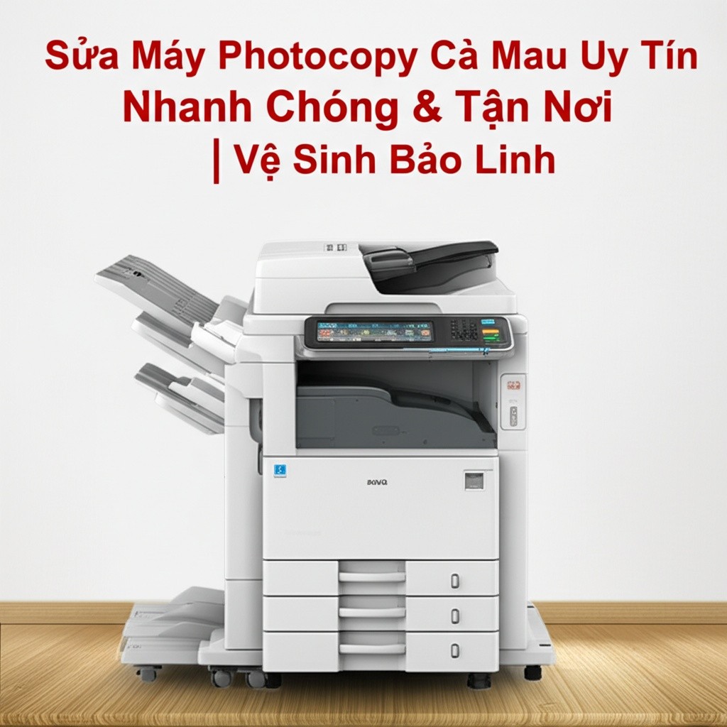 Hình minh họa cho bài viết: Sửa Máy Photocopy Cà Mau Uy Tín, Nhanh Chóng & Tận Nơi | Vệ Sinh Bảo Linh