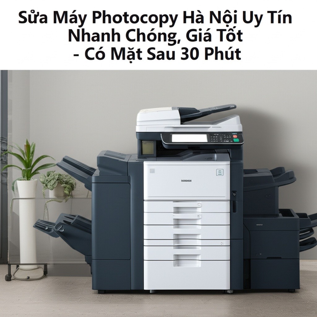 Hình minh họa cho bài viết: Sửa Máy Photocopy Hà Nội Uy Tín, Nhanh Chóng, Giá Tốt - Có Mặt Sau 30 Phút