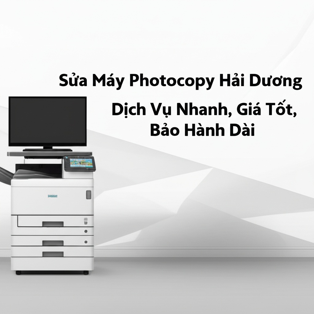 Hình minh họa cho bài viết: Sửa Máy Photocopy Hải Dương: Dịch Vụ Nhanh, Giá Tốt, Bảo Hành Dài