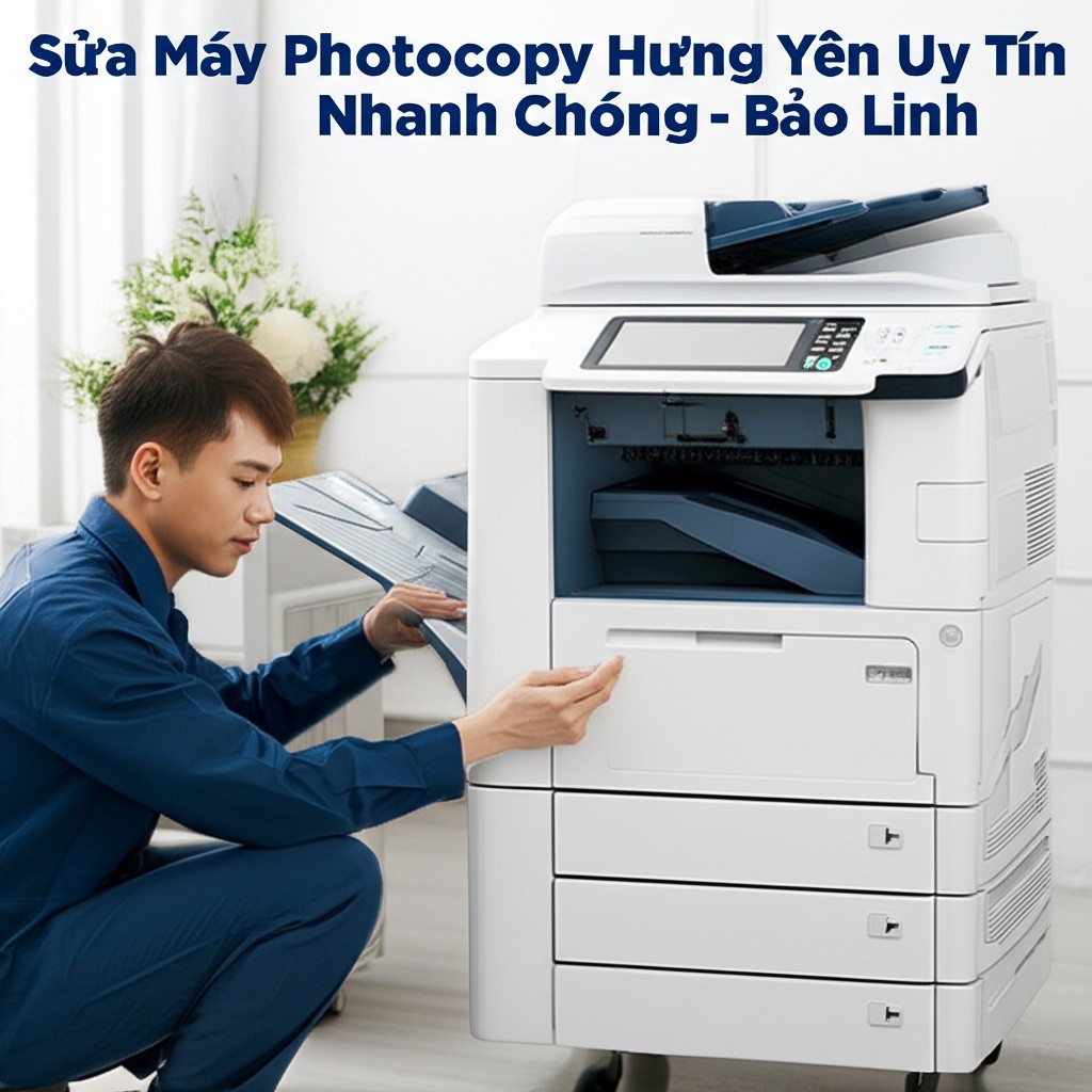 Hình minh họa cho bài viết: Sửa Máy Photocopy Hưng Yên Uy Tín, Nhanh Chóng - Bảo Linh