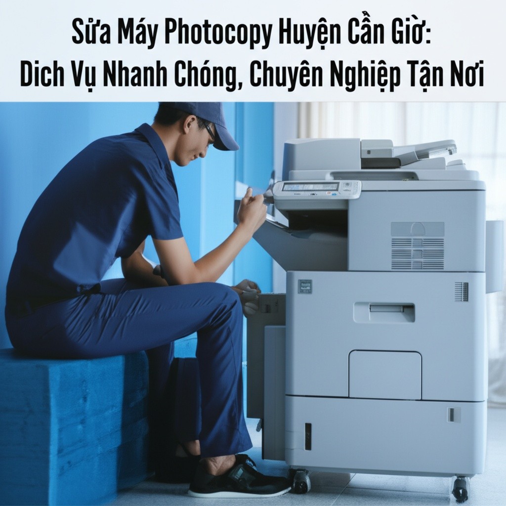 Hình minh họa cho bài viết: Sửa Máy Photocopy Huyện Cần Giờ: Dịch Vụ Nhanh Chóng, Chuyên Nghiệp Tận Nơi