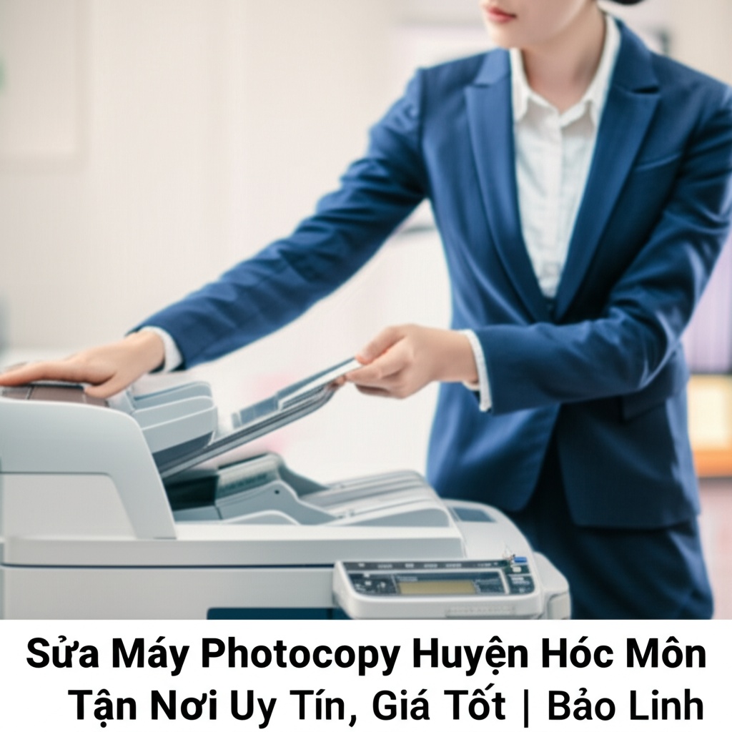 Hình minh họa cho bài viết: Sửa Máy Photocopy Huyện Hóc Môn Tận Nơi, Uy Tín, Giá Tốt | Bảo Linh