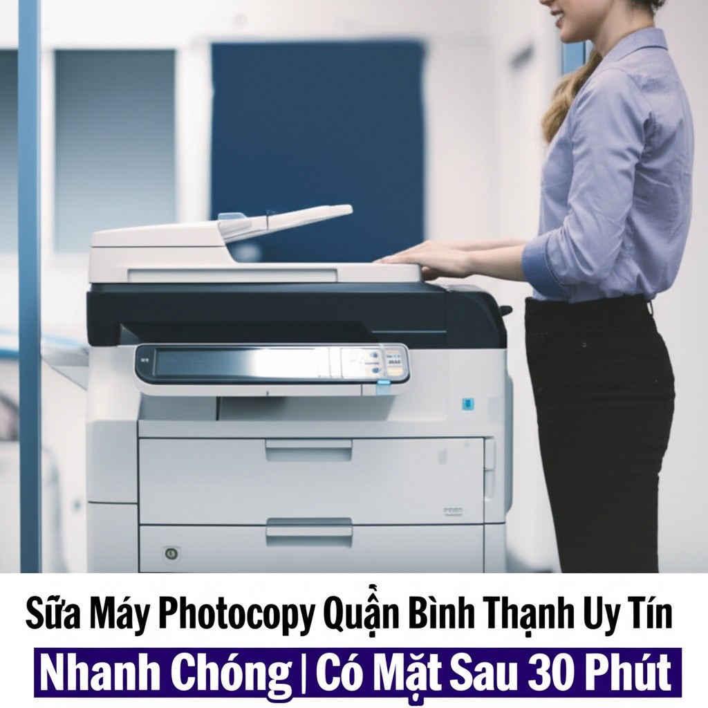 Hình minh họa cho bài viết: Sửa Máy Photocopy Quận Bình Thạnh Uy Tín, Nhanh Chóng | Có Mặt Sau 30 Phút