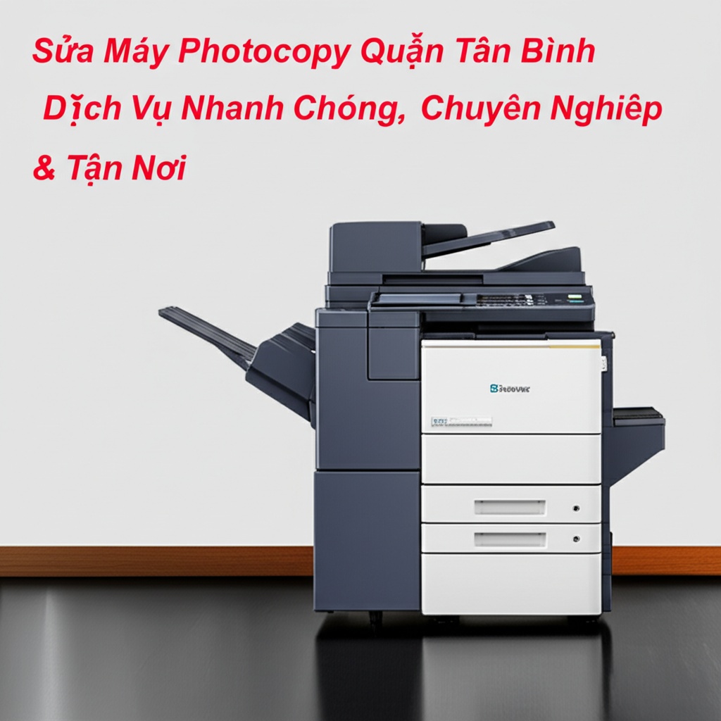 Hình minh họa cho bài viết: Sửa Máy Photocopy Quận Tân Bình: Dịch Vụ Nhanh Chóng, Chuyên Nghiệp & Tận Nơi