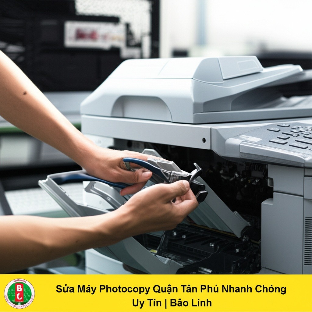 Hình minh họa cho bài viết: Sửa Máy Photocopy Quận Tân Phú Nhanh Chóng, Uy Tín | Bảo Linh