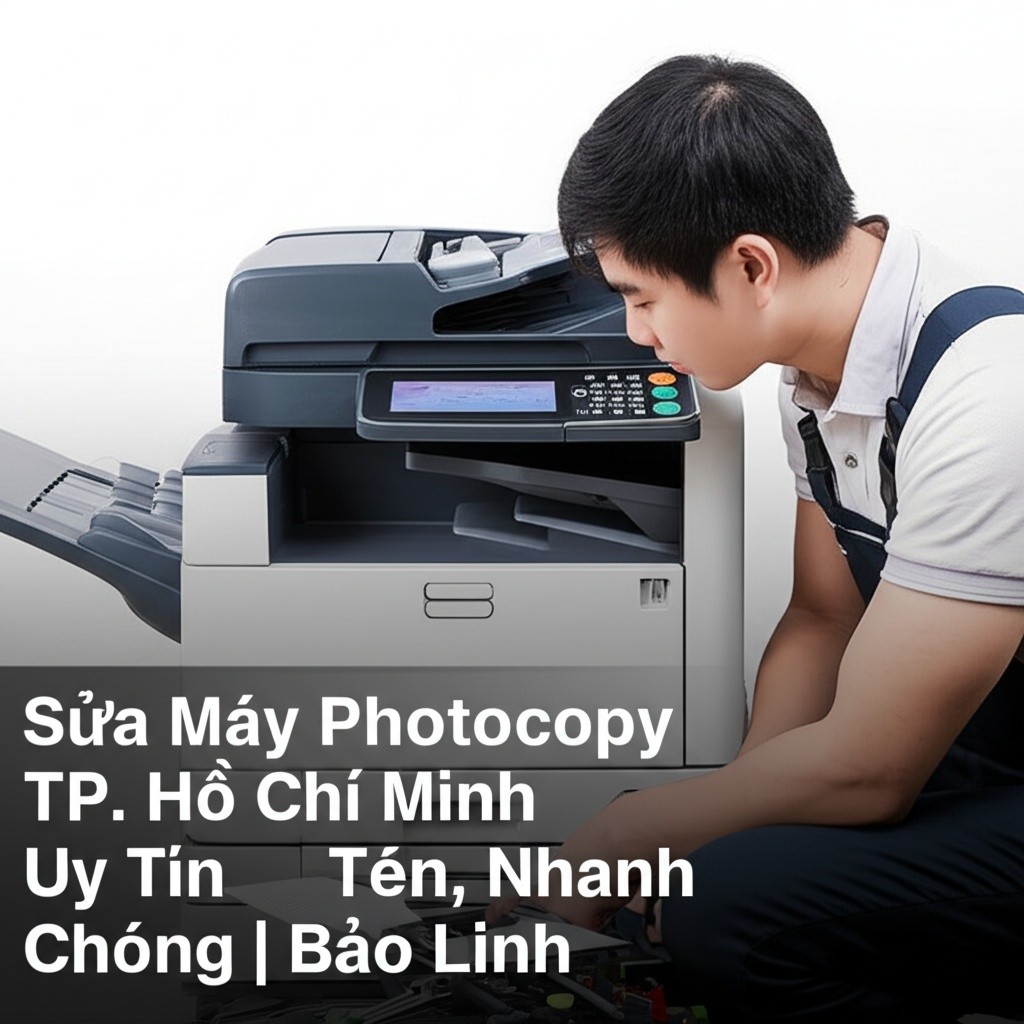 Hình minh họa cho bài viết: Sửa Máy Photocopy TP. Hồ Chí Minh Uy Tín, Nhanh Chóng | Bảo Linh