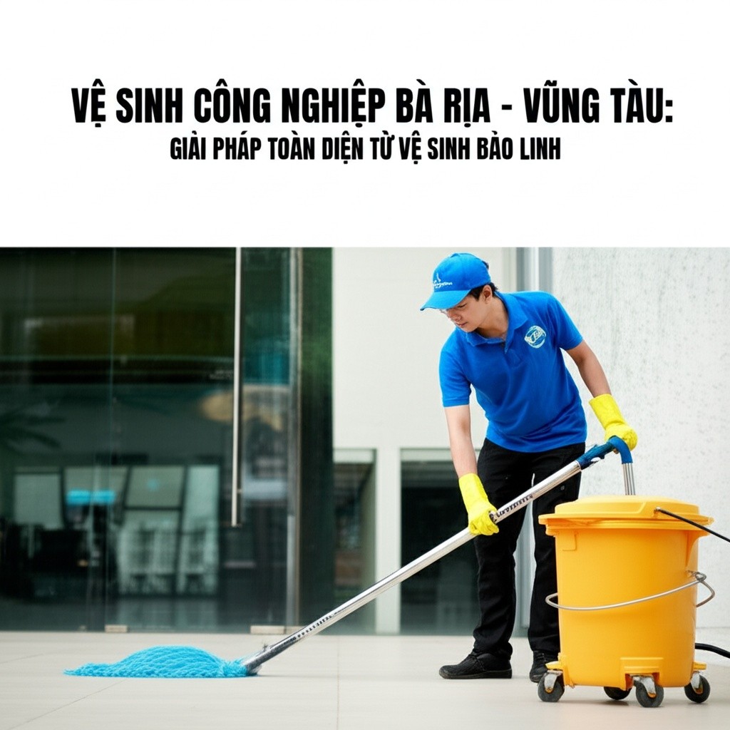 Hình minh họa cho bài viết: Vệ Sinh Công Nghiệp Bà Rịa - Vũng Tàu: Giải Pháp Toàn Diện Từ Vệ Sinh Bảo Linh