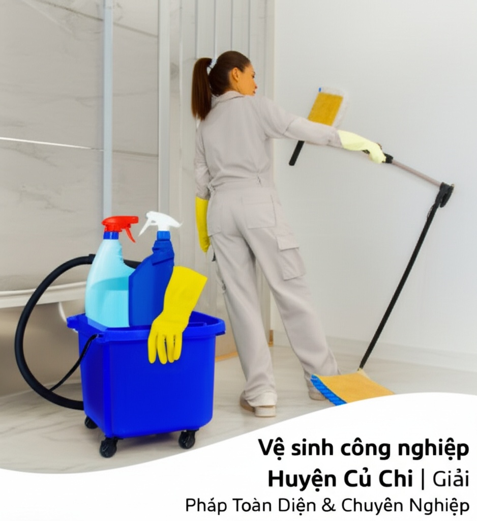 Hình minh họa cho bài viết: Vệ sinh công nghiệp Huyện Củ Chi | Giải Pháp Toàn Diện & Chuyên Nghiệp