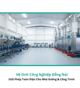 Vệ Sinh Công Nghiệp Đồng Nai: Giải Pháp Toàn Diện Cho Nhà Xưởng & Công Trình