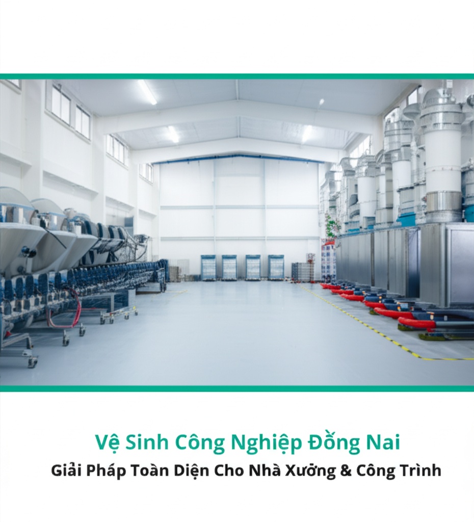 Hình minh họa cho bài viết: Vệ Sinh Công Nghiệp Đồng Nai: Giải Pháp Toàn Diện Cho Nhà Xưởng & Công Trình