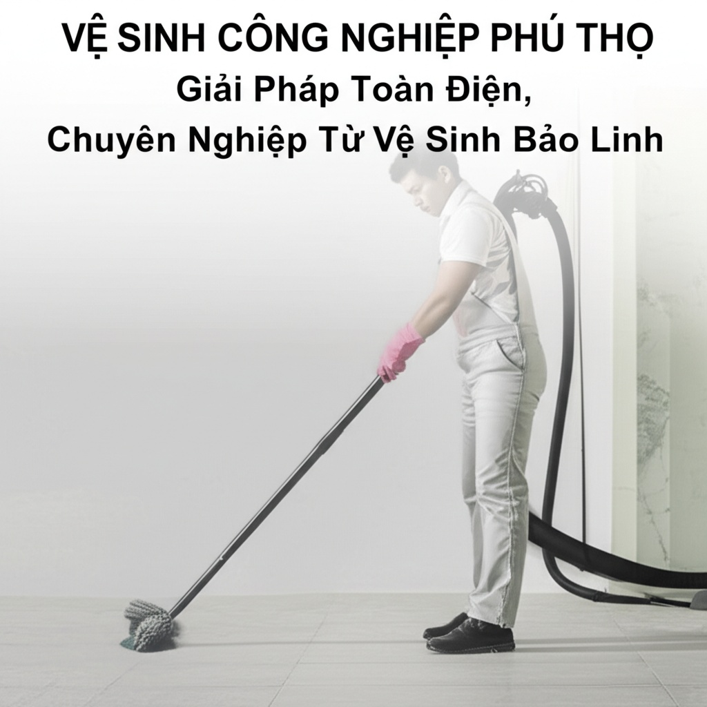 Hình minh họa cho bài viết: Vệ Sinh Công Nghiệp Phú Thọ: Giải Pháp Toàn Diện, Chuyên Nghiệp Từ Vệ Sinh Bảo Linh