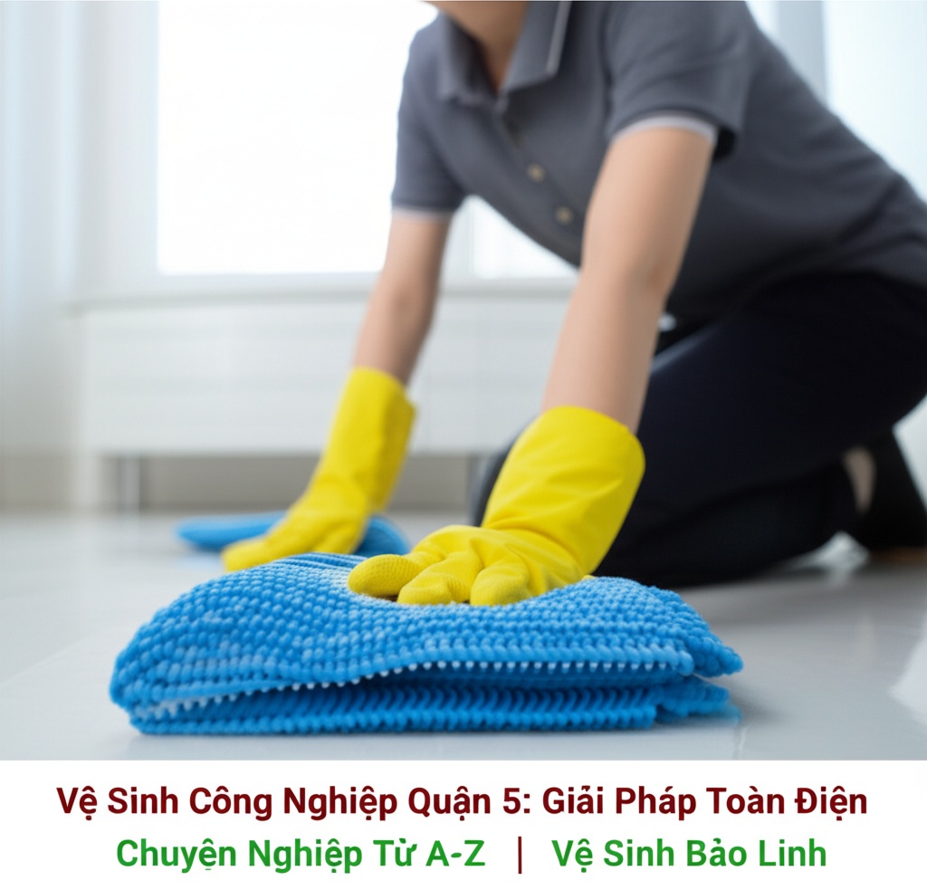 Hình minh họa cho bài viết: Vệ Sinh Công Nghiệp Quận 5: Giải Pháp Toàn Diện, Chuyên Nghiệp Từ A-Z | Vệ Sinh Bảo Linh