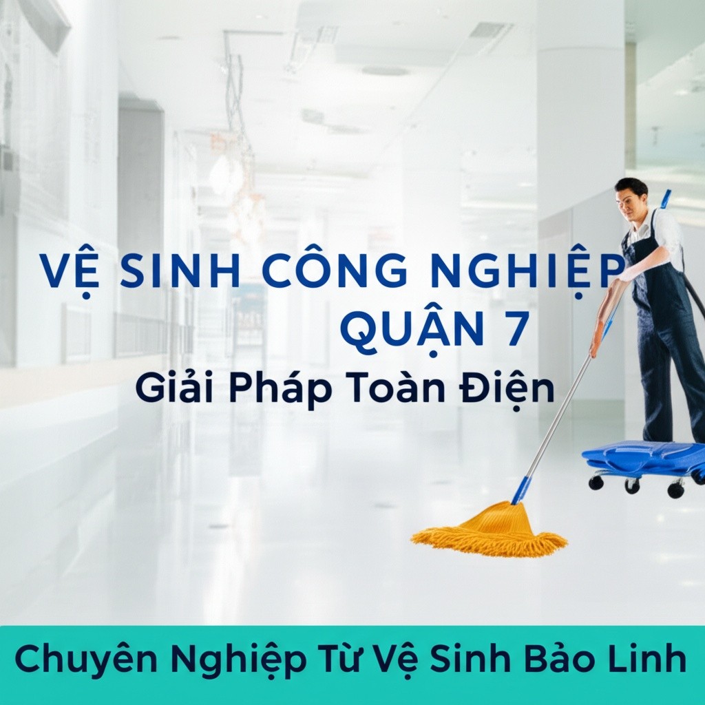 Hình minh họa cho bài viết: Vệ Sinh Công Nghiệp Quận 7: Giải Pháp Toàn Diện, Chuyên Nghiệp Từ Vệ Sinh Bảo Linh