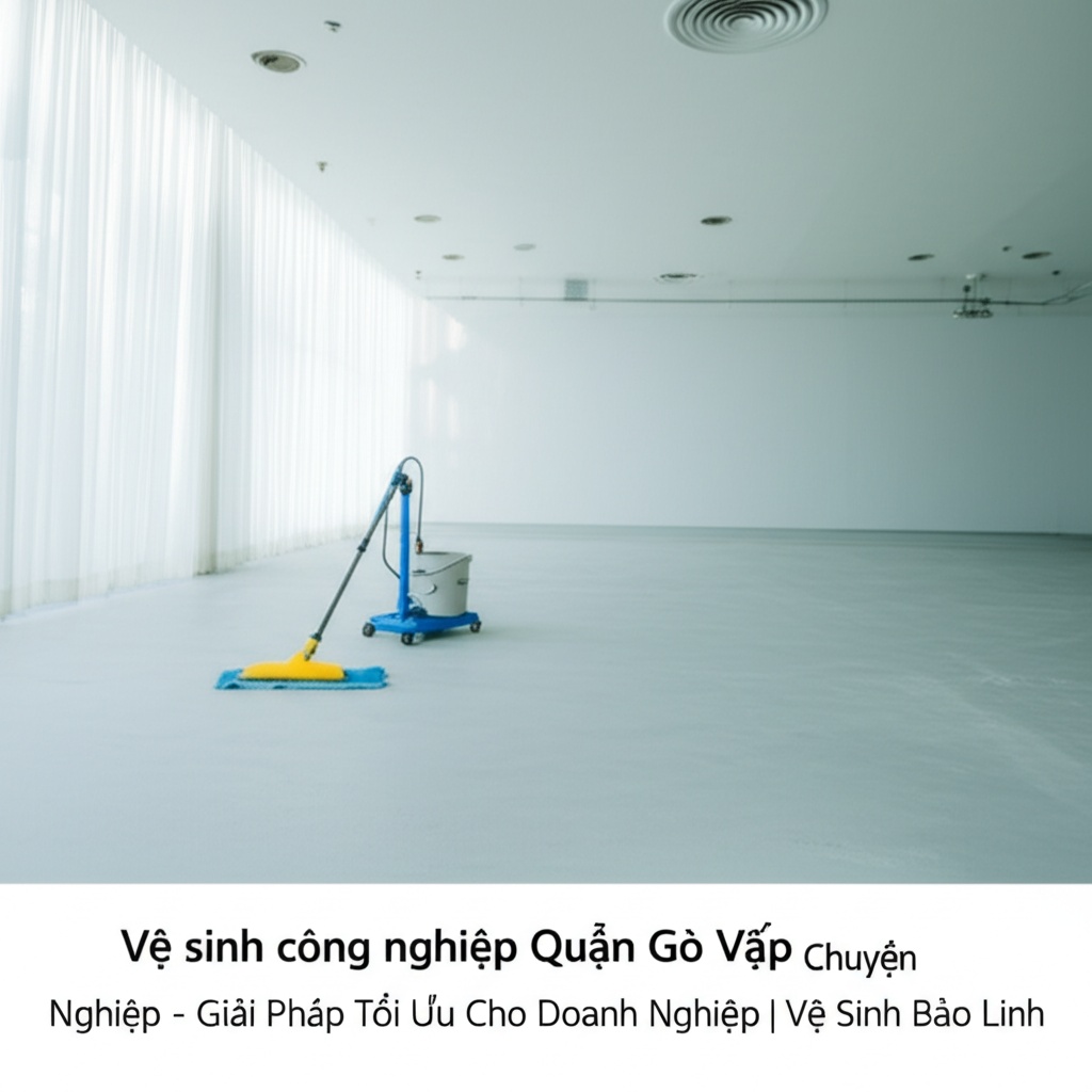 Hình minh họa cho bài viết: Vệ sinh công nghiệp Quận Gò Vấp Chuyên Nghiệp - Giải Pháp Tối Ưu Cho Doanh Nghiệp | Vệ Sinh Bảo Linh