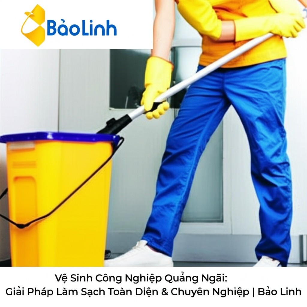 Hình minh họa cho bài viết: Vệ Sinh Công Nghiệp Quảng Ngãi: Giải Pháp Làm Sạch Toàn Diện & Chuyên Nghiệp | Bảo Linh