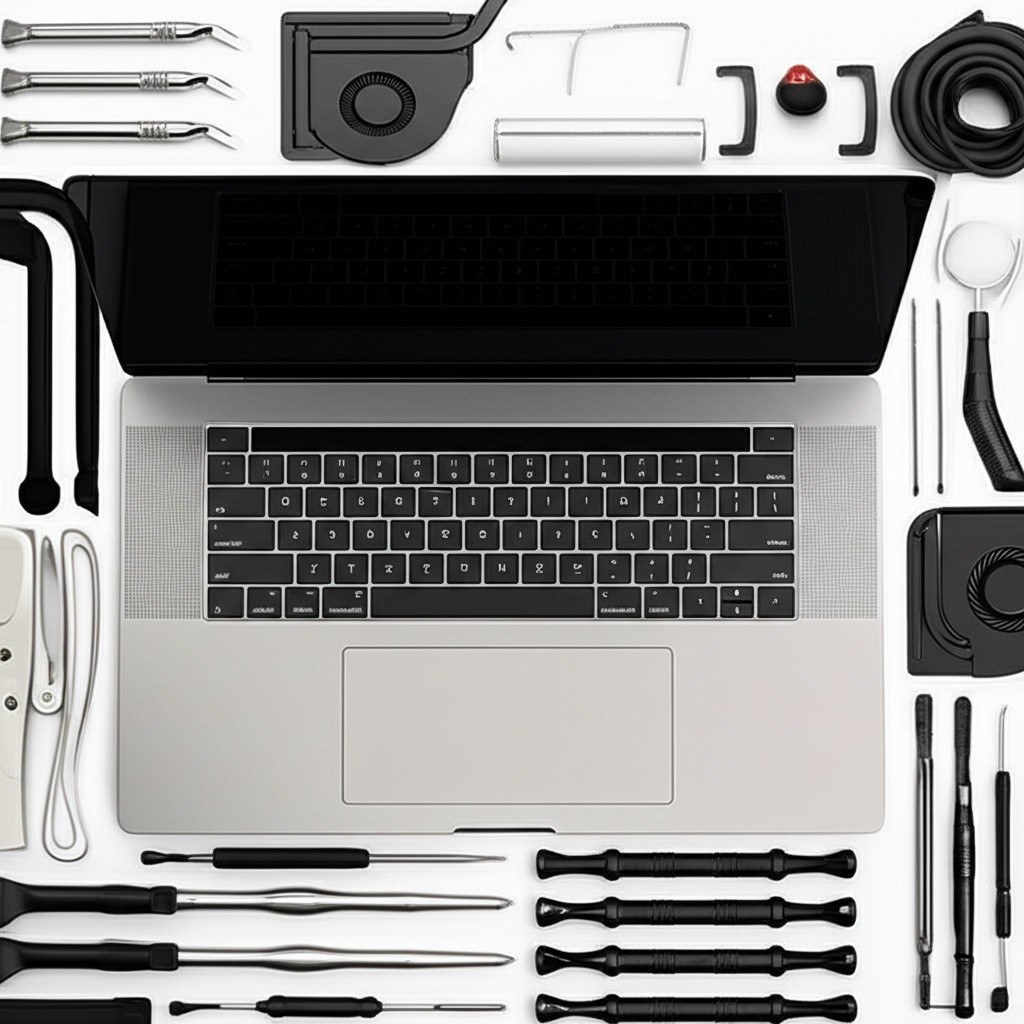 Hình minh họa cho bài viết: Vệ Sinh Laptop Apple MacBook Chuyên Sâu: Hướng Dẫn & Dịch Vụ Tại TPHCM