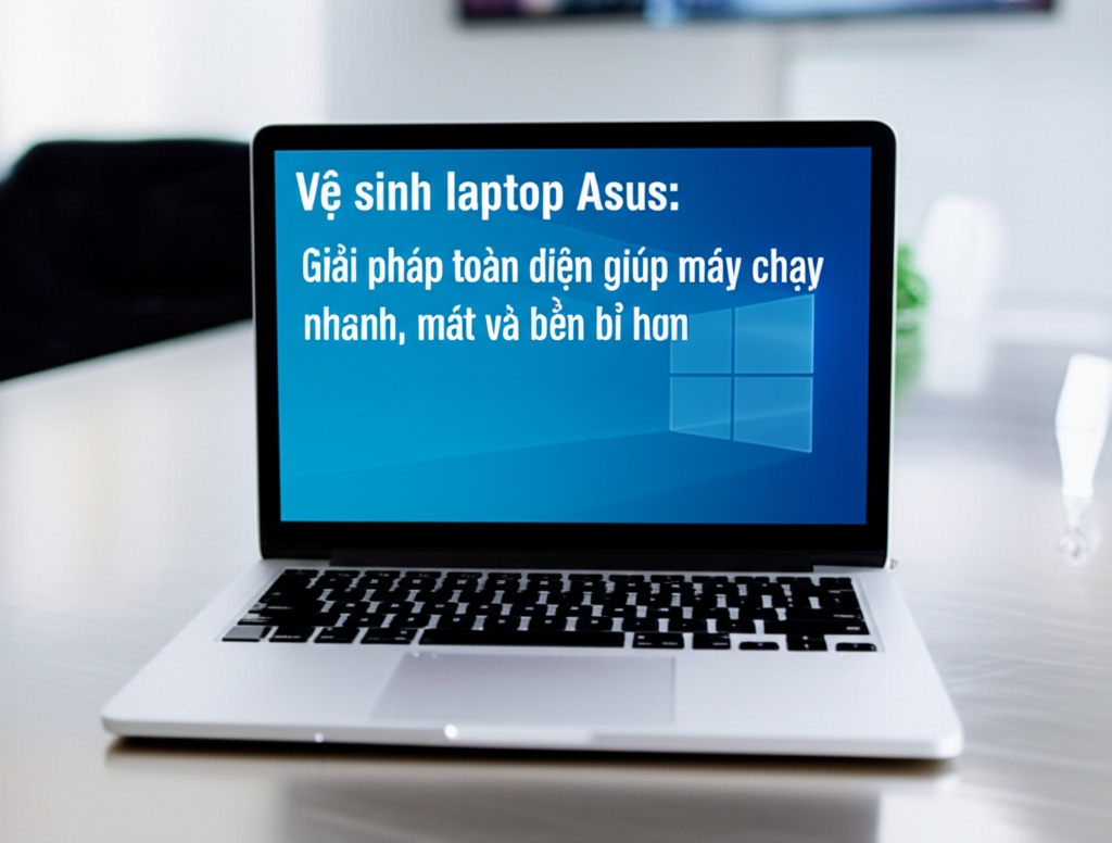 Hình minh họa cho bài viết: Vệ sinh laptop Asus: Giải pháp toàn diện giúp máy chạy nhanh, mát và bền bỉ hơn