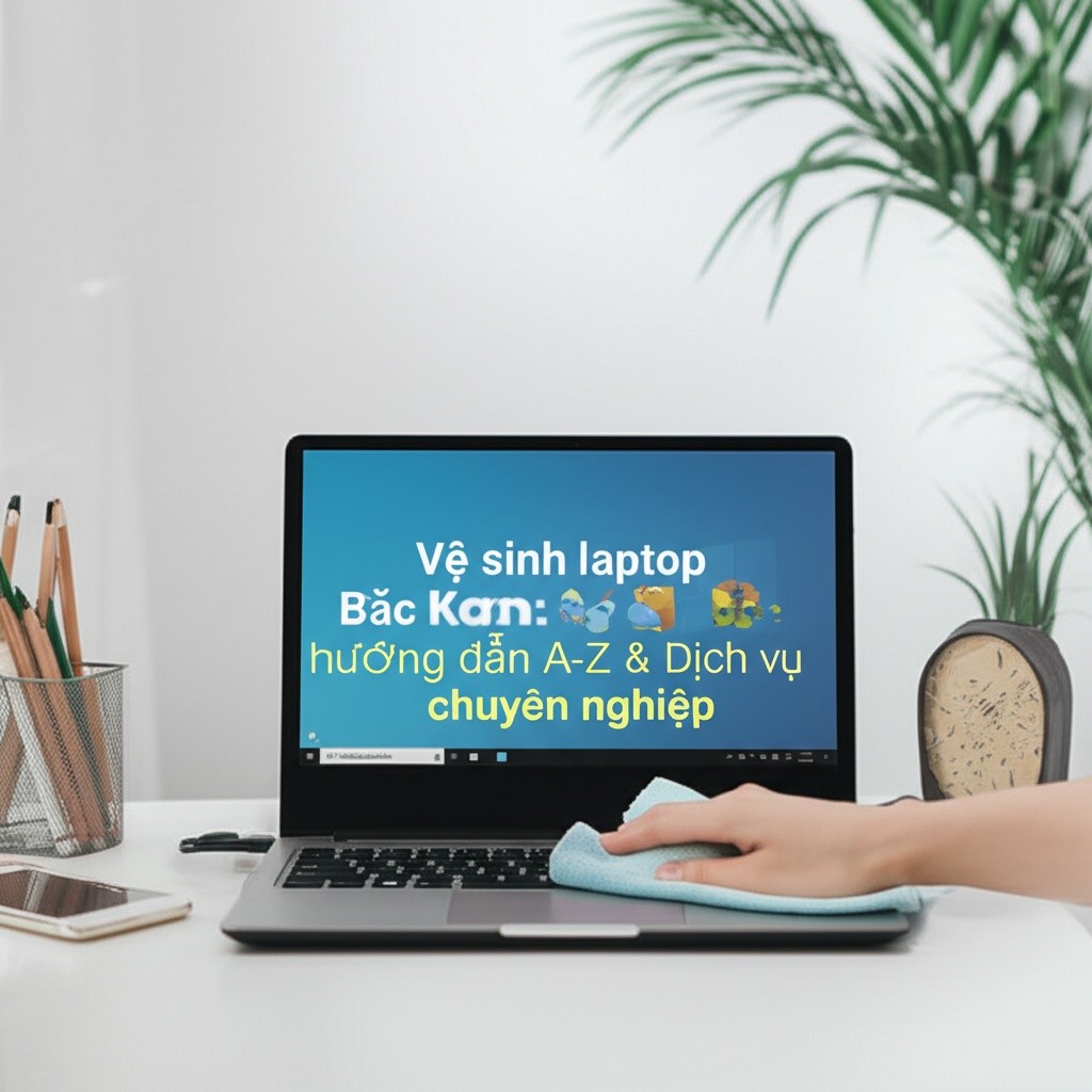 Hình minh họa cho bài viết: Vệ sinh laptop Bắc Kạn: Hướng dẫn từ A-Z & Dịch vụ chuyên nghiệp