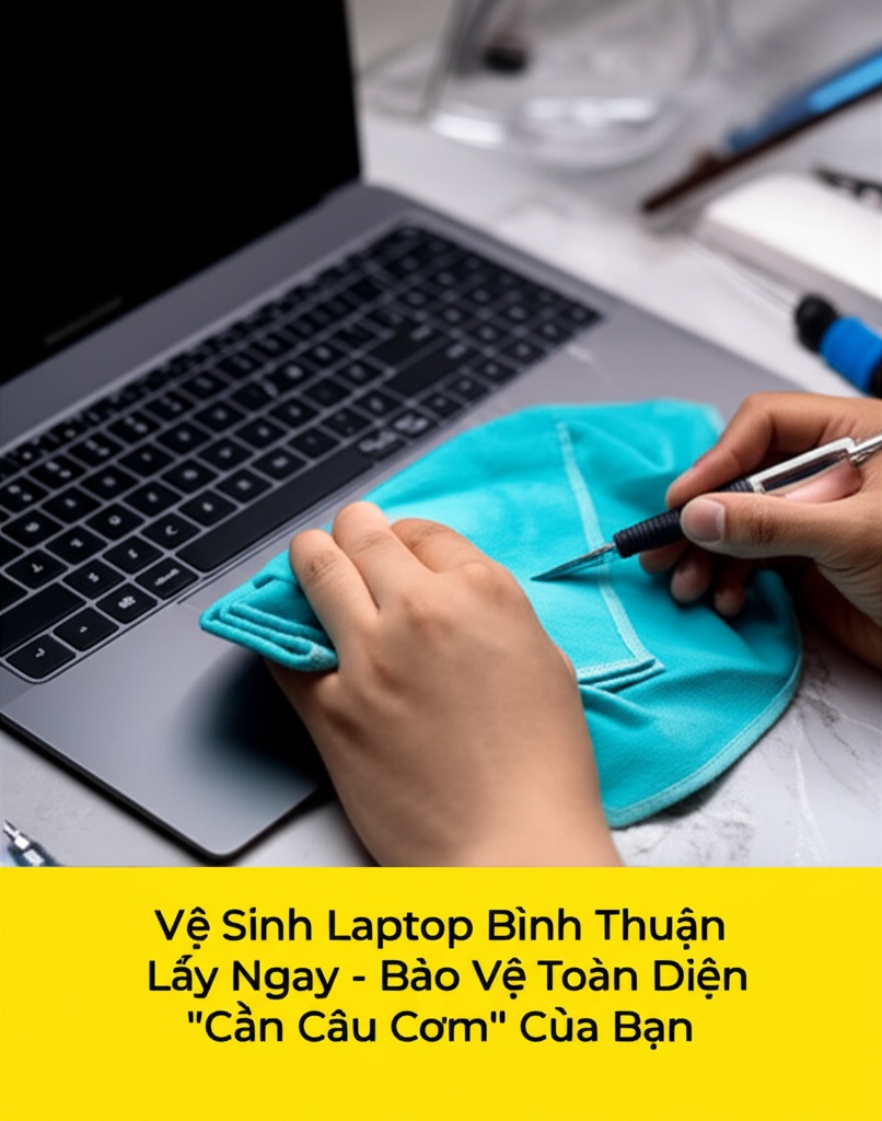 Hình minh họa cho bài viết: Vệ Sinh Laptop Bình Thuận Chuyên Nghiệp, Lấy Ngay - Bảo Vệ Toàn Diện 
