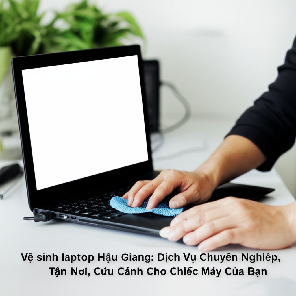 Hình minh họa cho bài viết: Vệ sinh laptop Hậu Giang: Dịch Vụ Chuyên Nghiệp, Tận Nơi, Cứu Cánh Cho Chiếc Máy Của Bạn