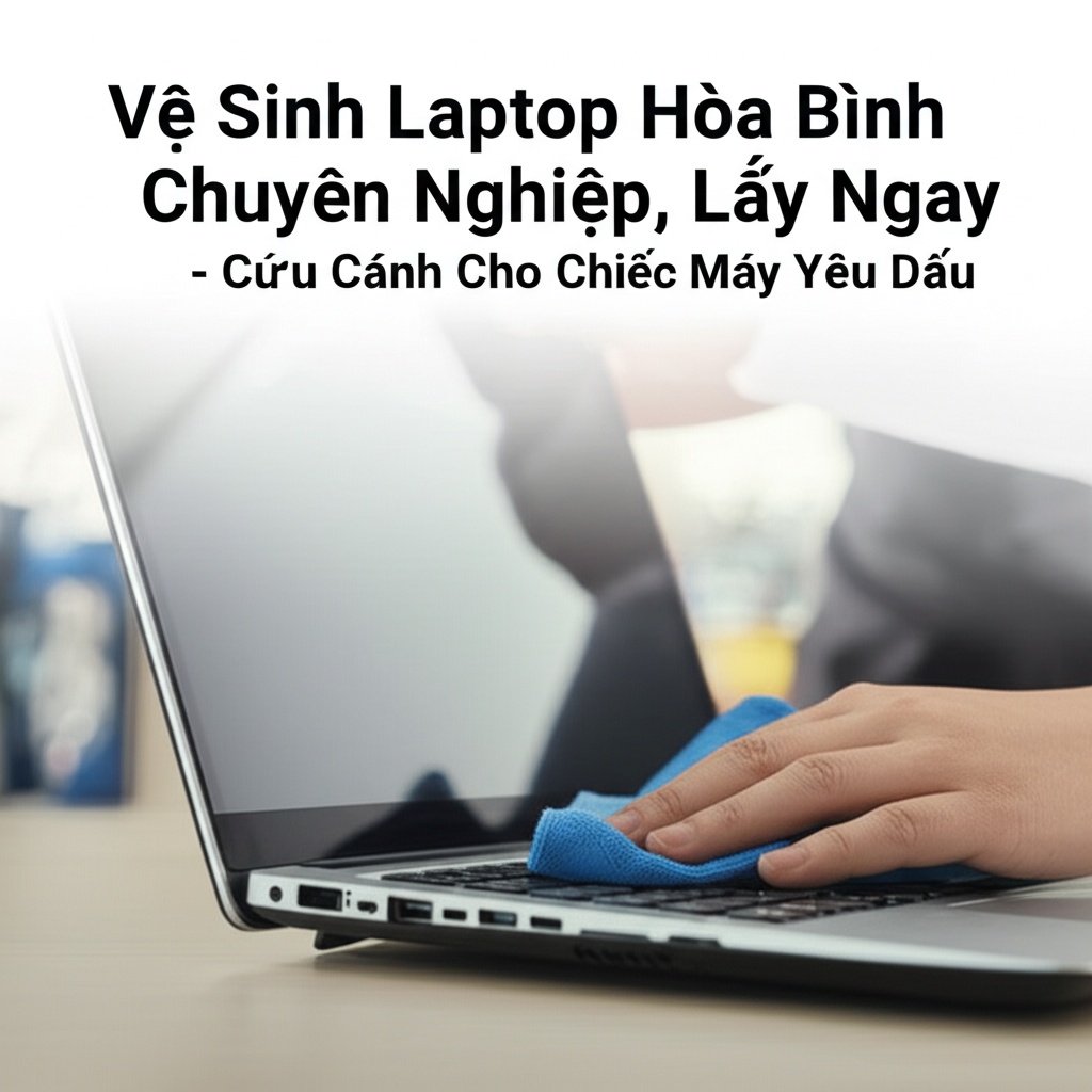 Hình minh họa cho bài viết: Vệ Sinh Laptop Hòa Bình Chuyên Nghiệp, Lấy Ngay - Cứu Cánh Cho Chiếc Máy Yêu Dấu